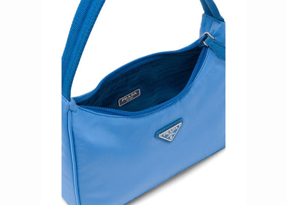 Prada Re-Edition 2000 Mini Bag Nylon Periwinkle Blue
