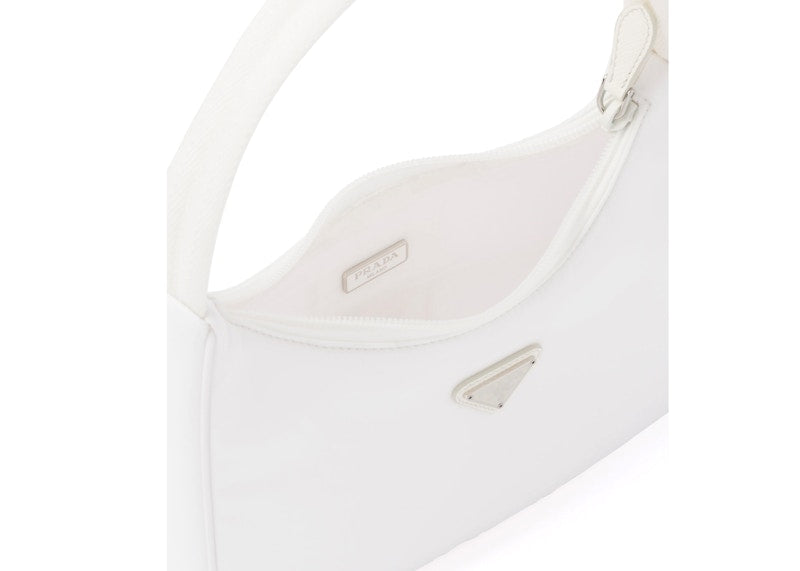 Prada Re-Edition 2000 Nylon Mini Bag White