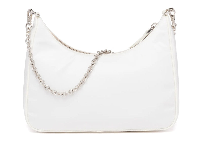 Prada Re-Edition 2005 Nylon Bag White