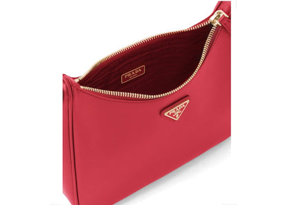 Prada Re-Edition 2005 Saffiano Leather Bag Fiery Red