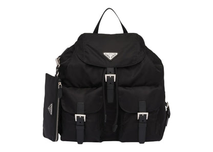 Prada Re-Nylon Backpack Medium Black