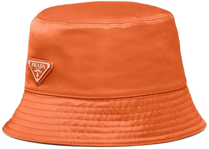 Prada Re-Nylon Bucket Hat Orange