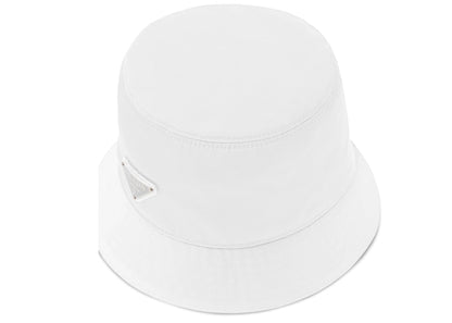 Prada Re-Nylon Bucket Hat White
