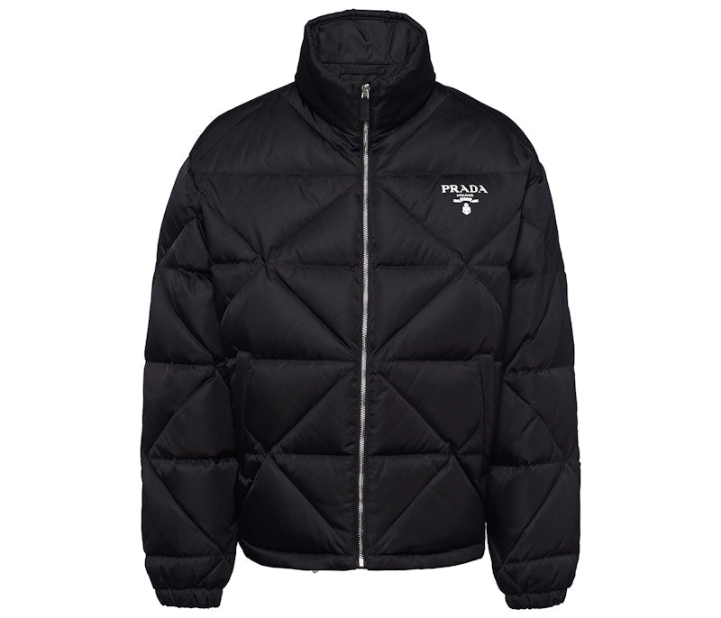 Prada Re-Nylon Down Jacket Black