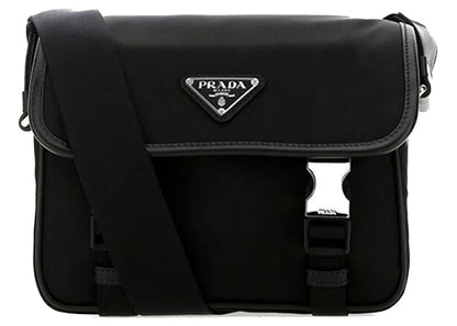 Prada Re-Nylon Shoulder Bag Black