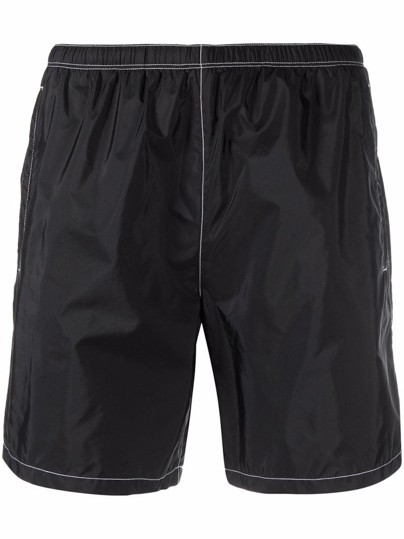 Prada Re-Nylon Swim Shorts Black