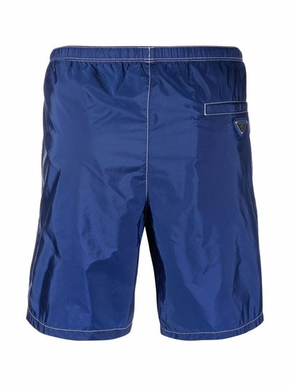 Prada Re-Nylon Swim Shorts Blue