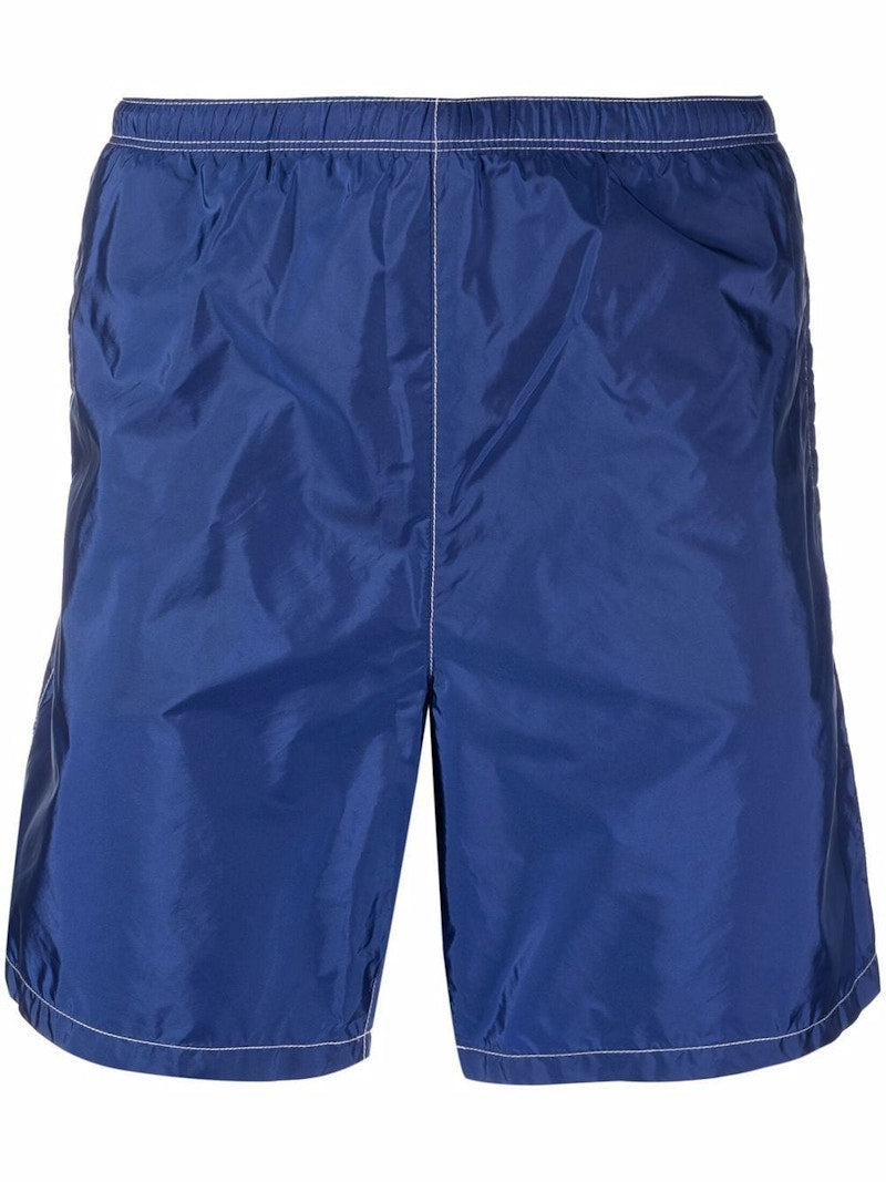 Prada Re-Nylon Swim Shorts Blue