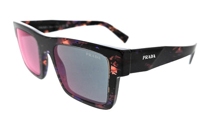 Prada Rectangle Sunglasses Abstract Orange (0PR 19WS 06V40E)