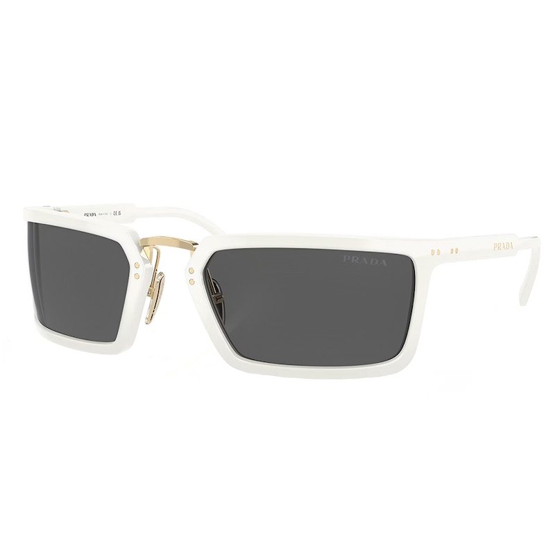 Prada Rectangle Sunglasses White (PR_A11S_4615S0)