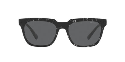 Prada Rectangular Sunglasses Black Marble (0PR 04YS 05W731)