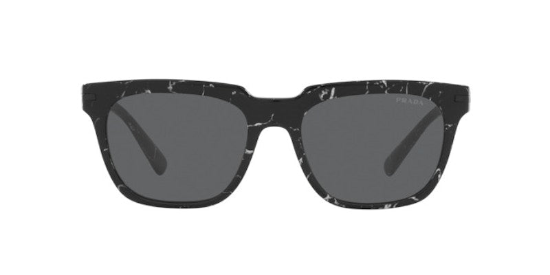Prada Rectangular Sunglasses Black Marble (0PR 04YS 05W731)