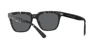 Prada Rectangular Sunglasses Black Marble (0PR 04YS 05W731)