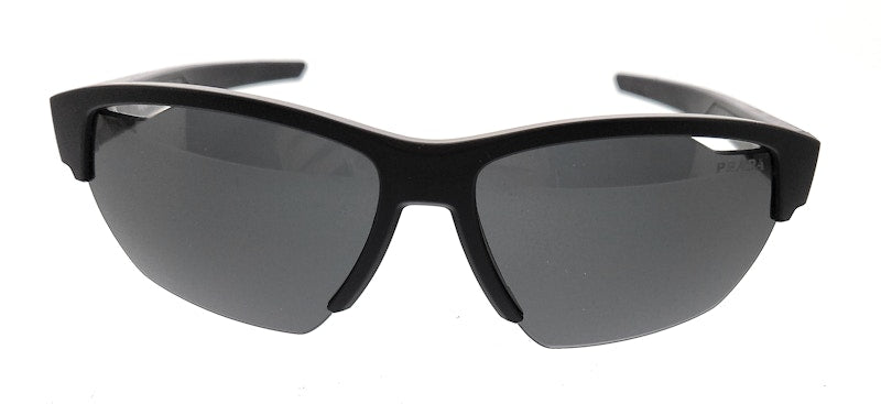 Prada Rectangular Sunglasses Matte Black (0PS 03YS 1BO04U)