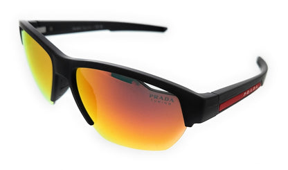 Prada Rectangular Sunglasses Matte Black (0PS 03YS 1BO04U)