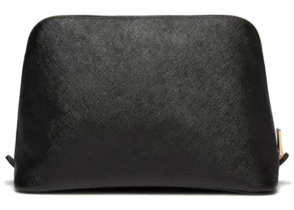 Prada Saffiano Leather Travel Case Black