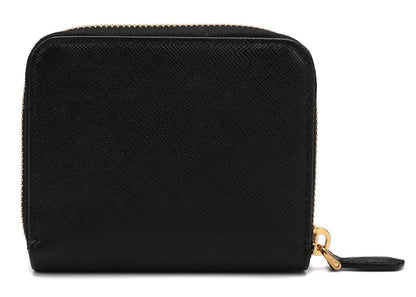 Prada Saffiano Wallet Small Black