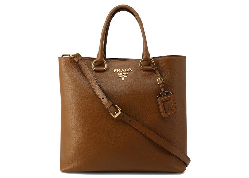 Prada Shoulder Bag Cinnamon Brown