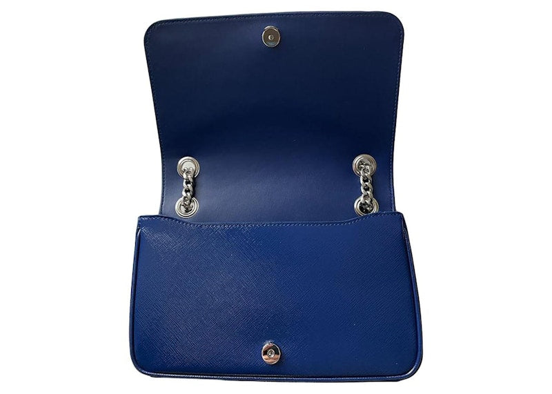Prada Shoulder Bag Small Ink Blue