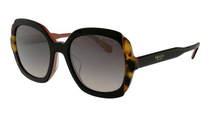 Prada Square Sunglasses Black/Pink/Havana/Black (0PR 16USF 5ZWGR0)