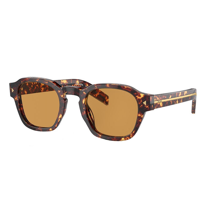 Prada Square Sunglasses Magma Tortoise (PR_A16S_14O60F_49mm)