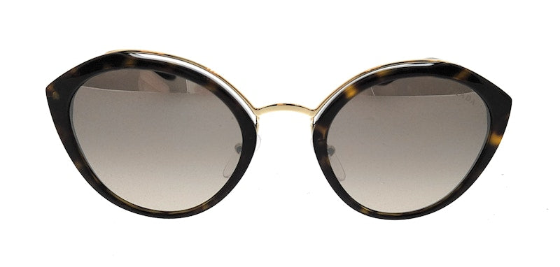 Prada Square Sunglasses Tortoise (0PR 17ZSF 2AU5Y1)