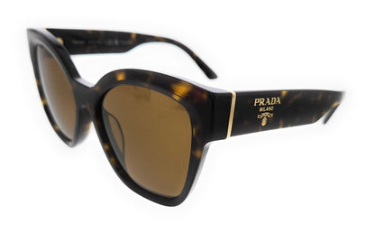 Prada Square Sunglasses Tortoise (0PR 17ZSF 2AU5Y1)