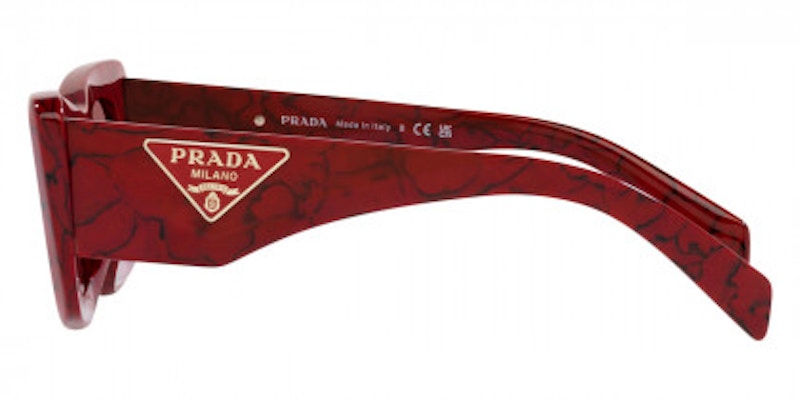 Prada Sunglasses PR 13ZSF Etruscan Marble/Dark Violet (PR13ZSF-15D08S-52)
