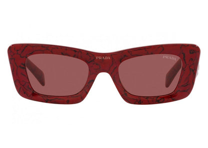 Prada Sunglasses PR 13ZSF Etruscan Marble/Dark Violet (PR13ZSF-15D08S-52)