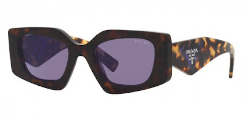 Prada Sunglasses PR 15YSF Tortoise/Violet (PR15YSF-2AU05Q-52)