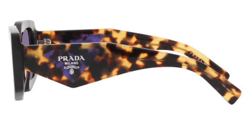 Prada Sunglasses PR 15YSF Tortoise/Violet (PR15YSF-2AU05Q-52)