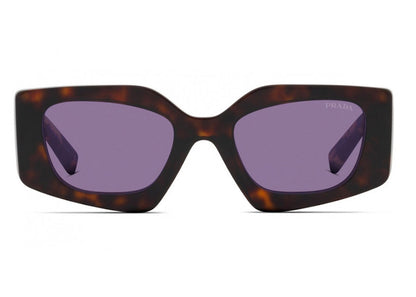 Prada Sunglasses PR 15YSF Tortoise/Violet (PR15YSF-2AU05Q-52)
