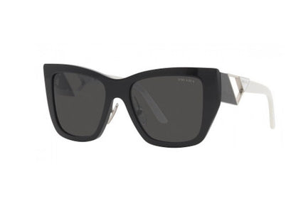 Prada Sunglasses PR 21YS Black/Dark Gray (PR21YS-1AB5S0-54)