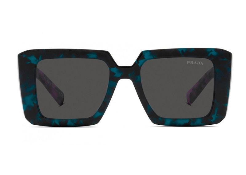 Prada Sunglasses PR 23YS Teal Tortoise/Dark Gray (PR23YS-06Z5S0-51)