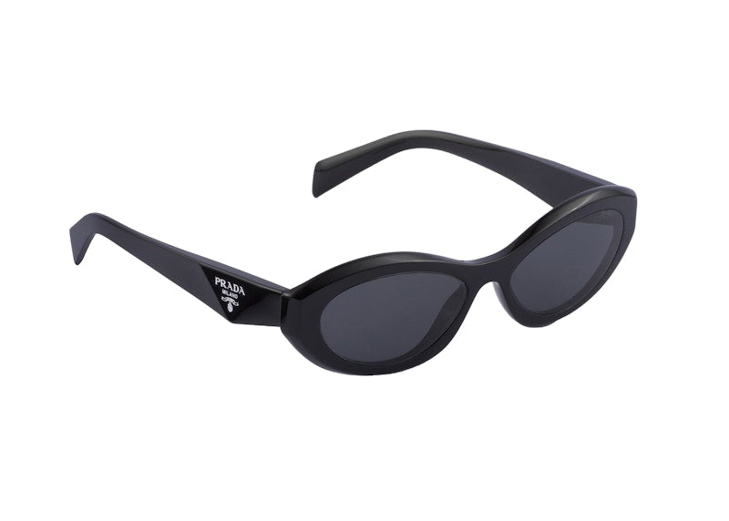 Prada Symbole Sunglasses Black/Slate Grey (SPR26Z_E16K_FE08Z_C_055)