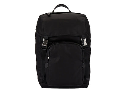 Prada Technical Nylon Backpack Black