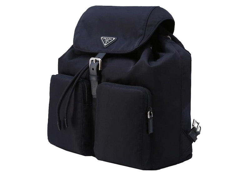 Prada Tessuto Backpack Blue
