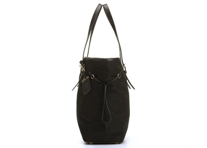 Prada Tessuto Shopper Tote Black