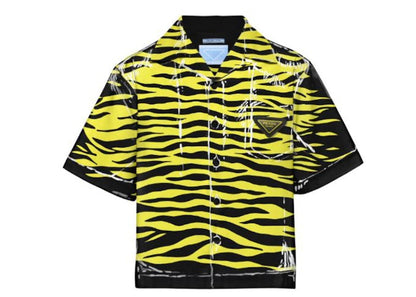 Prada Timecaspsule July 2021 Poplin Shirt Yellow/Black