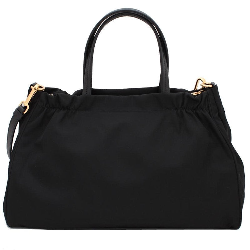Prada Tote Bag Tessuto Saffiano Black