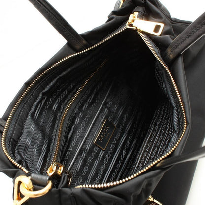 Prada Tote Bag Tessuto Saffiano Black