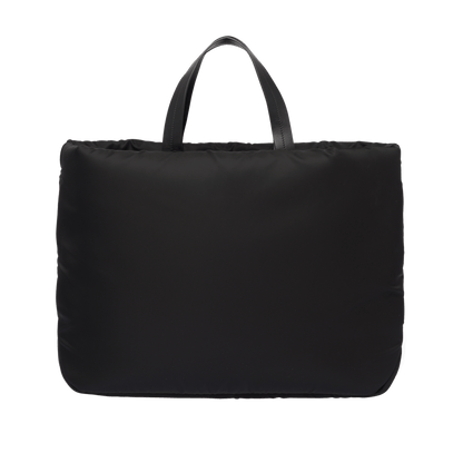 Prada Tote Padded Nylon Medium Black