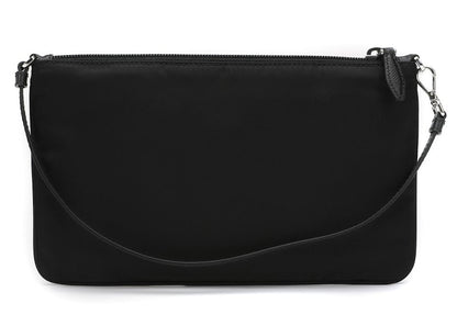 Prada Triange-Logo Shoulder Bag Black