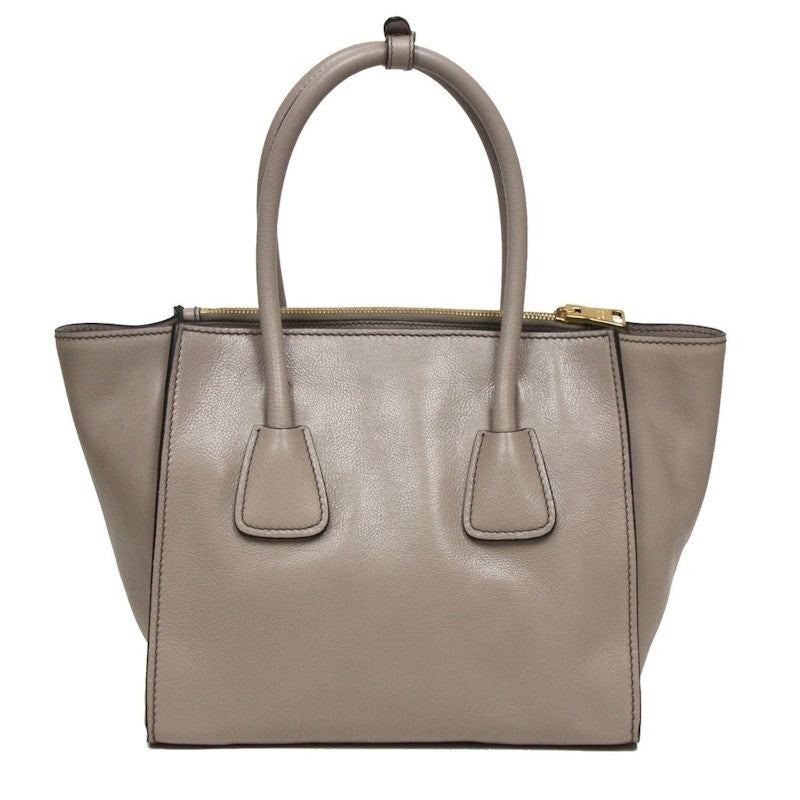 Prada Twin Pocket Tote Large Gray