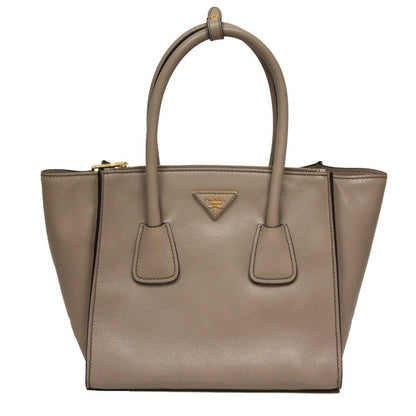 Prada Twin Pocket Tote Large Gray