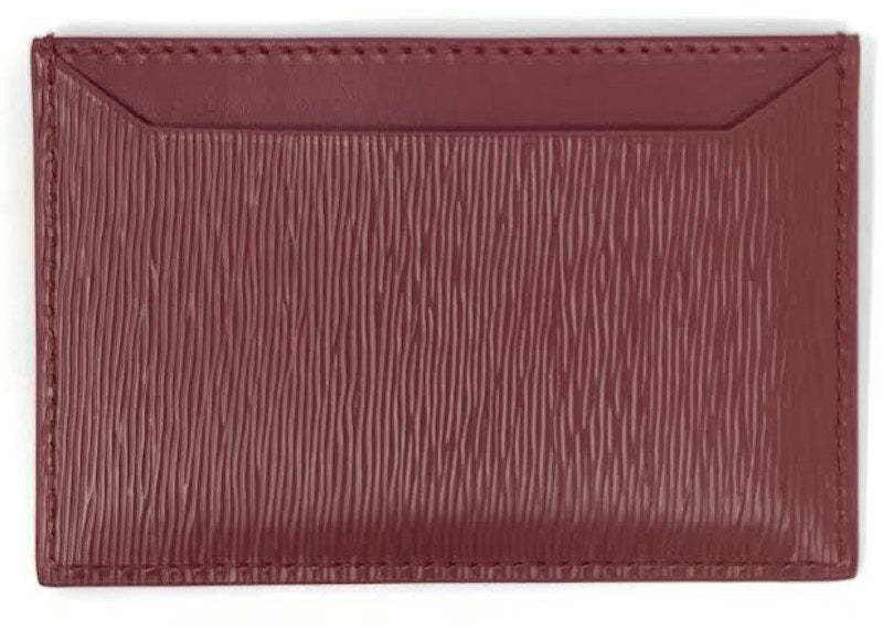 Prada Vitello Move Card Holder Red