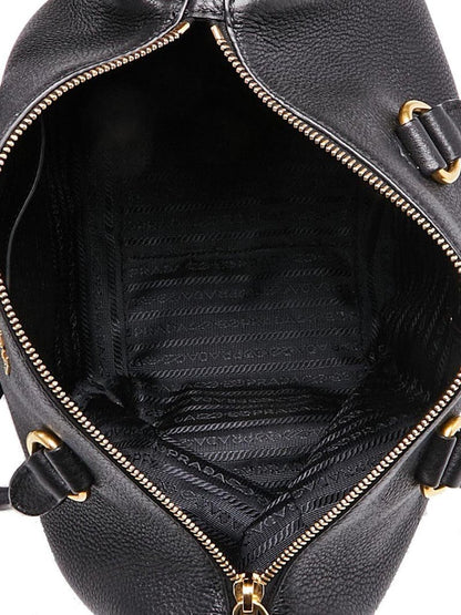 Prada Vitello Phenix Boston Black