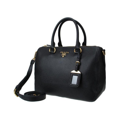 Prada Vitello Phenix Boston Black