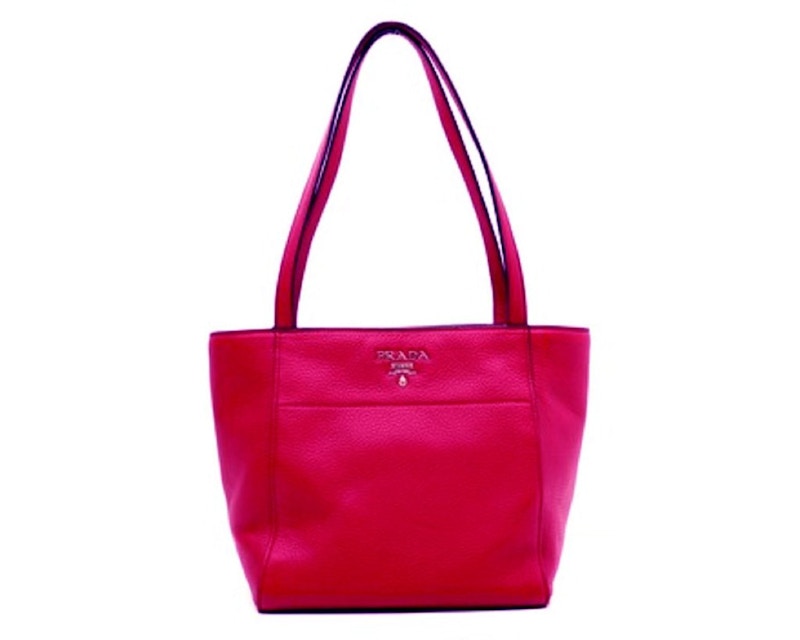 Prada Vitello Phenix Tote Pink