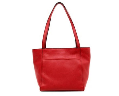 Prada Vitello Phenix Tote Red